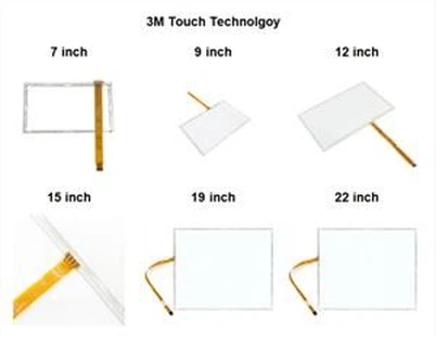 Écran tactile capacitif de surface de 3 m17-8771-220
