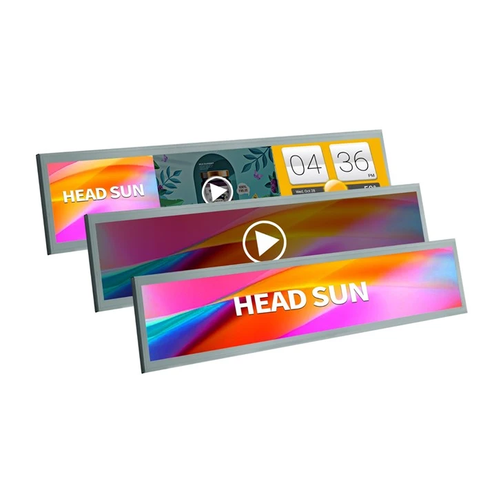 Moniteur d'affichage LCD IPS de type barre étirée ultra-large de 29 pouces