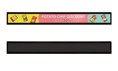 Hôtel de centre commercial d'affichage à cristaux liquides mince ultra-large étiré de 23,1 pouces