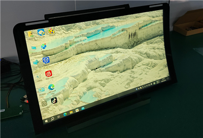 Écran LCD incurvé de 23 pouces pour jeux de machines à sous de table